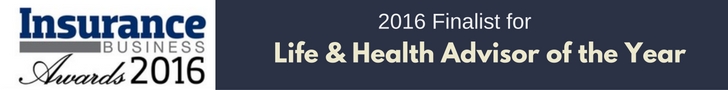 Insurance Business Awards 2019 Finalist - Life & Heatlh Advisor of the Year